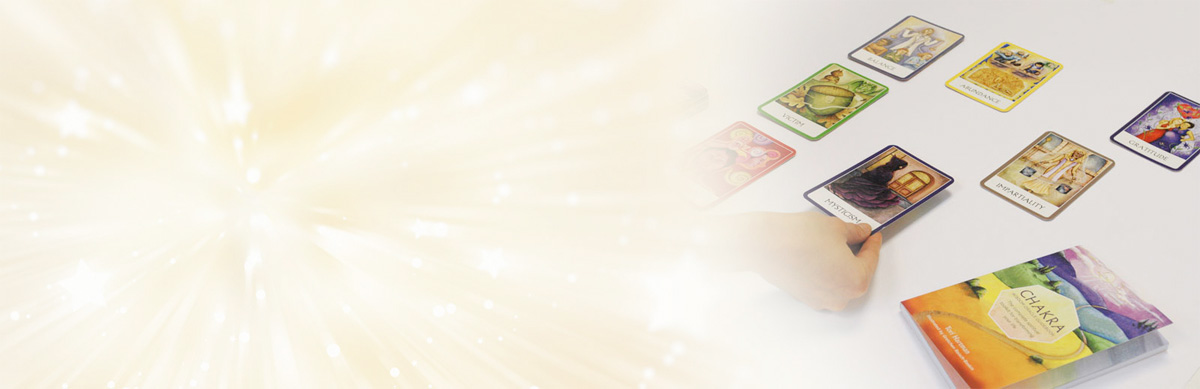 oracle card layout background
